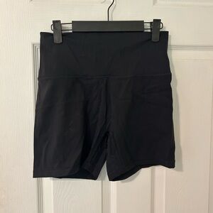 NWOT Aerie Black Women's Bike Shorts Size L